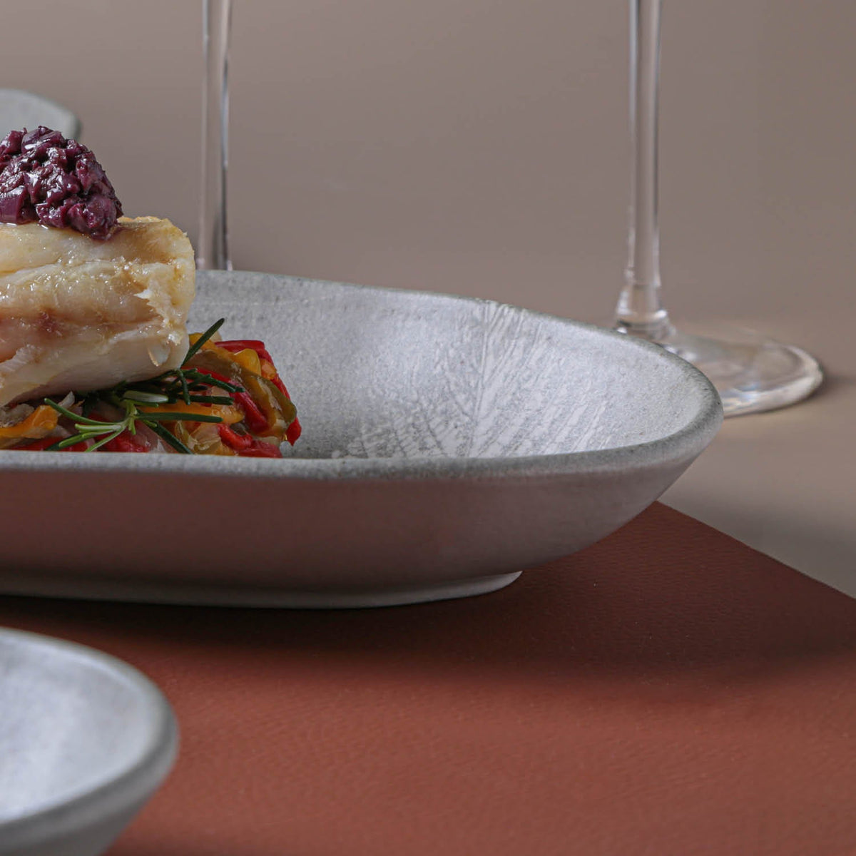 Deep Oval Platter Set of 4
