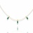 Stellar Trio Emerald Necklace-0