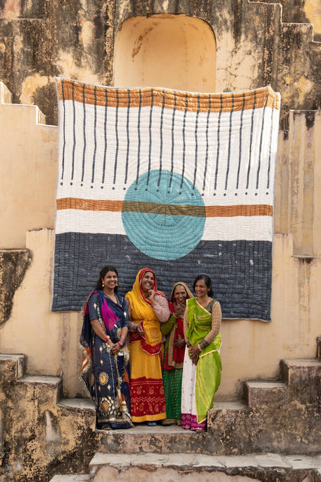 Midnight Moon Quilt (Reverse) - Sumiye Co