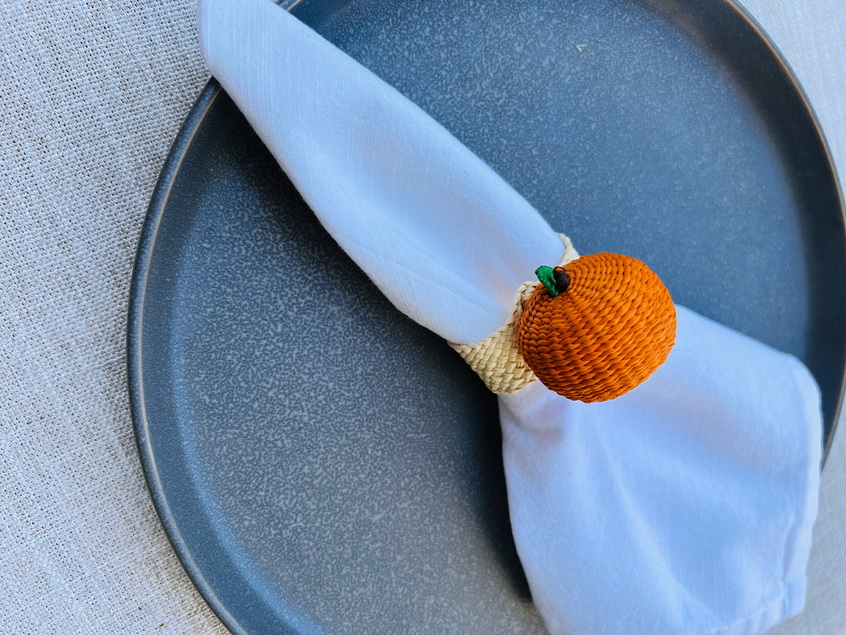 Pumpkin Napkin Ring  – Table Decor Colombia