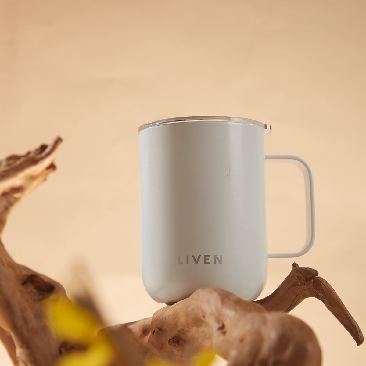 Purifying Camp Mug (16 oz) | Liven Glow™ Stainless Steel -6