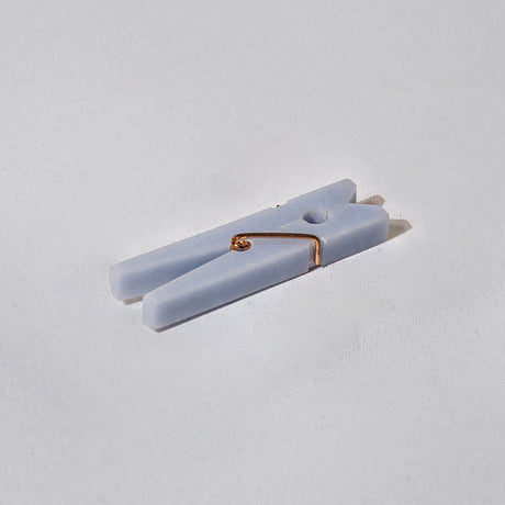 Decorative gemstone Laundry Clip Celestine blue - Sumiye Co