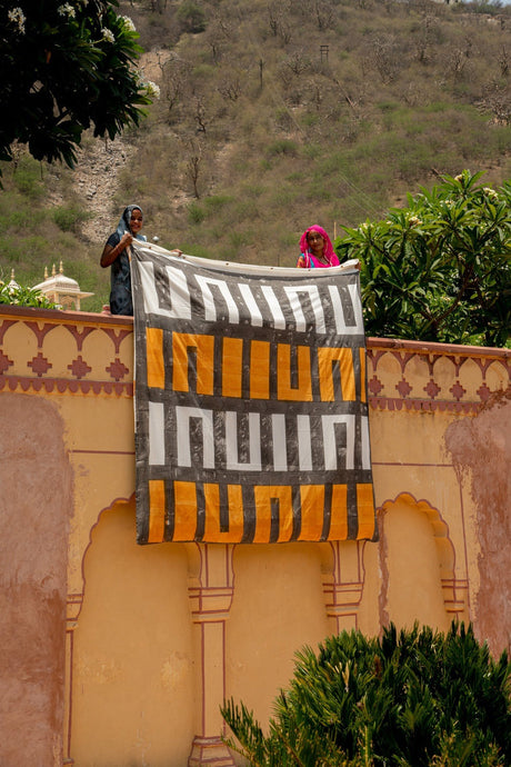 Midnight Moon Duvet | Artisanal Handmade Bedding Sets - Sumiye Co