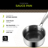 BE | LIVING CIRCLAD Series Sauce Pans with Lid