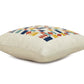 Aakar Tiles Modern Accent Pillow, Multi - 18x18 inch by The Artisen