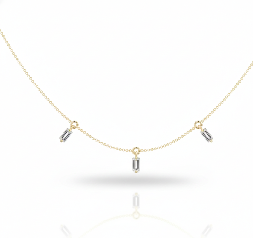 Stellar Trio Necklace-0