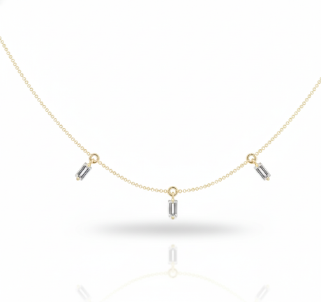 Stellar Trio Necklace-0