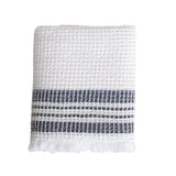 Organic Belgian Waffle Bath Sheet - Ink - Sumiye Co