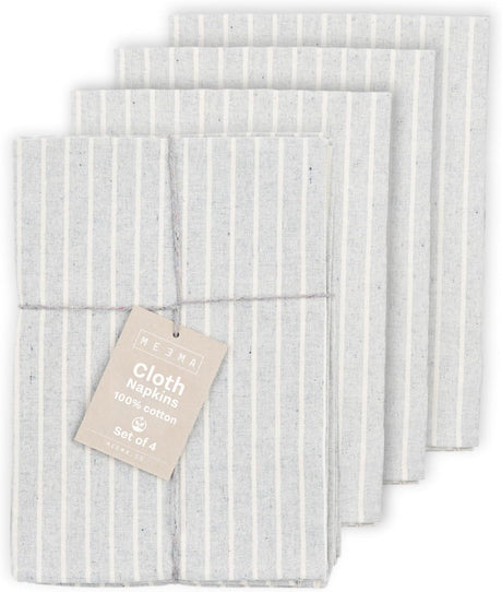 Placemats W/ Pockets + Napkins Set Sustainable Cotton (2 Colors) | Eco-Friendly - Sumiye Co