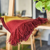 Marigold Merino Ombre Handloom Throw - Sumiye Co