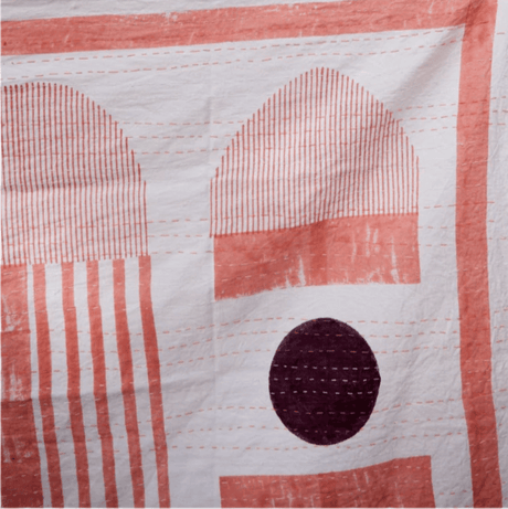 Bauhaus Kantha Throw - Sumiye Co