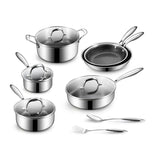 BE | LIVING CIRCLAD Series 12-Piece Cookware Set