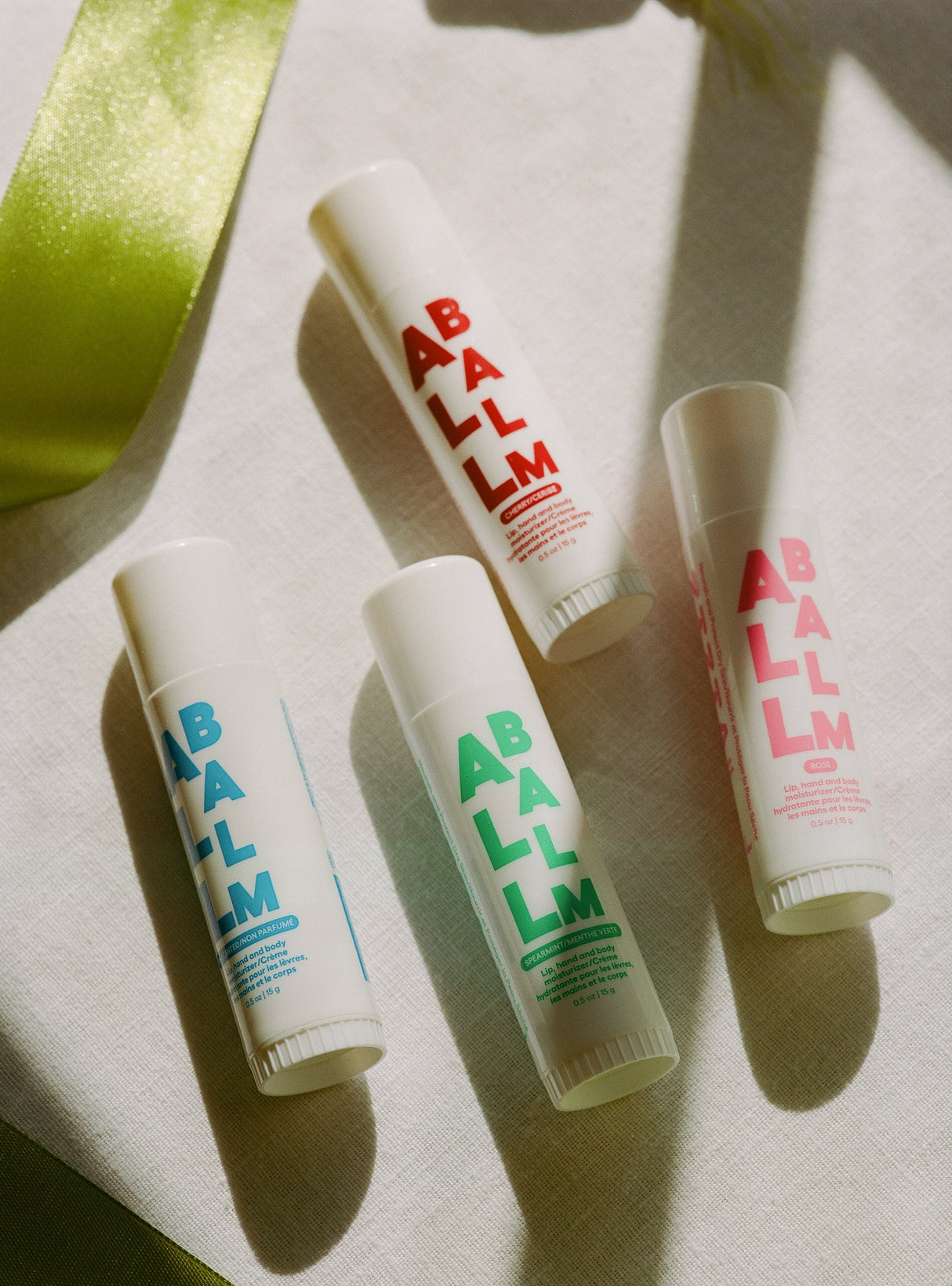 All Balm Stick Trio (Rose + Orange Blossom + Cherry)