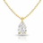 Eclisse Pear Pendant Necklace-0