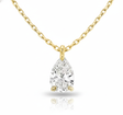 Eclisse Pear Pendant Necklace-0