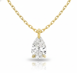 Eclisse Pear Pendant Necklace-0