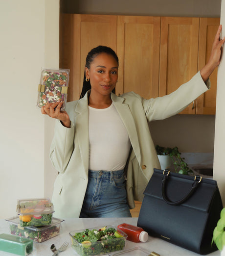 The Food Container - 3 Set (8.27 x 5.78 x 2.52 in) - Sumiye Co