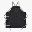 The Crossback Apron - Oyster Grey Denim - Sumiye Co
