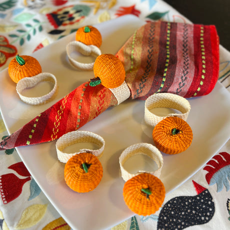 Pumpkin Napkin Ring  – Table Decor Colombia - Sumiye Co