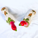 Ceramic Birds Set – Handmade Folk Art Sculpture from Colombia - Sumiye Co