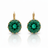 Lumine Emerald Hoops-0