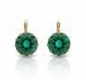 Lumine Emerald Hoops-0