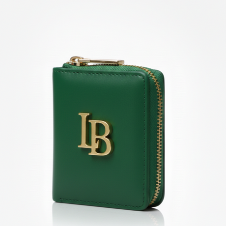 Regents Park Green Plant-Based Leather Wallet - Sumiye Co