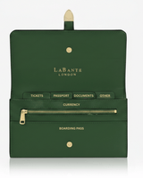 Aspen Forest Green Plant-Based Leather Travel Wallet ( Available for Pre-order 20th April Delivery)-1