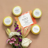 Floral Collection - 4 Pack | 6oz Travel Scented Candles