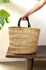 String Basket Tote - Natural