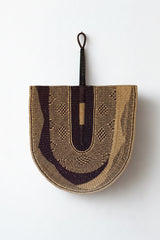 Large Fan in Natural & Black - Sumiye Co