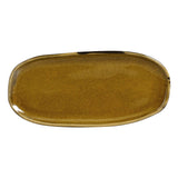 Shallow Organic Oval Platter Small Set of 4
