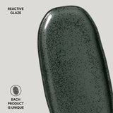 Shallow Organic Oval Platter Small Set of 4
