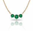 Trinity Radiance Emerald Necklace-0