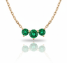 Trinity Radiance Emerald Necklace-0