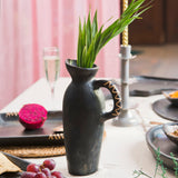 Longpi Black Clay Vase - Sumiye Co