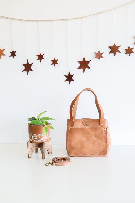 Atlas Mini Crossbody Tote - Sumiye Co