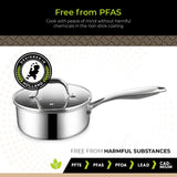 BE | LIVING CIRCLAD Series Sauce Pans with Lid