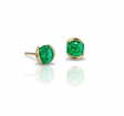 Flora Emerald Studs-0