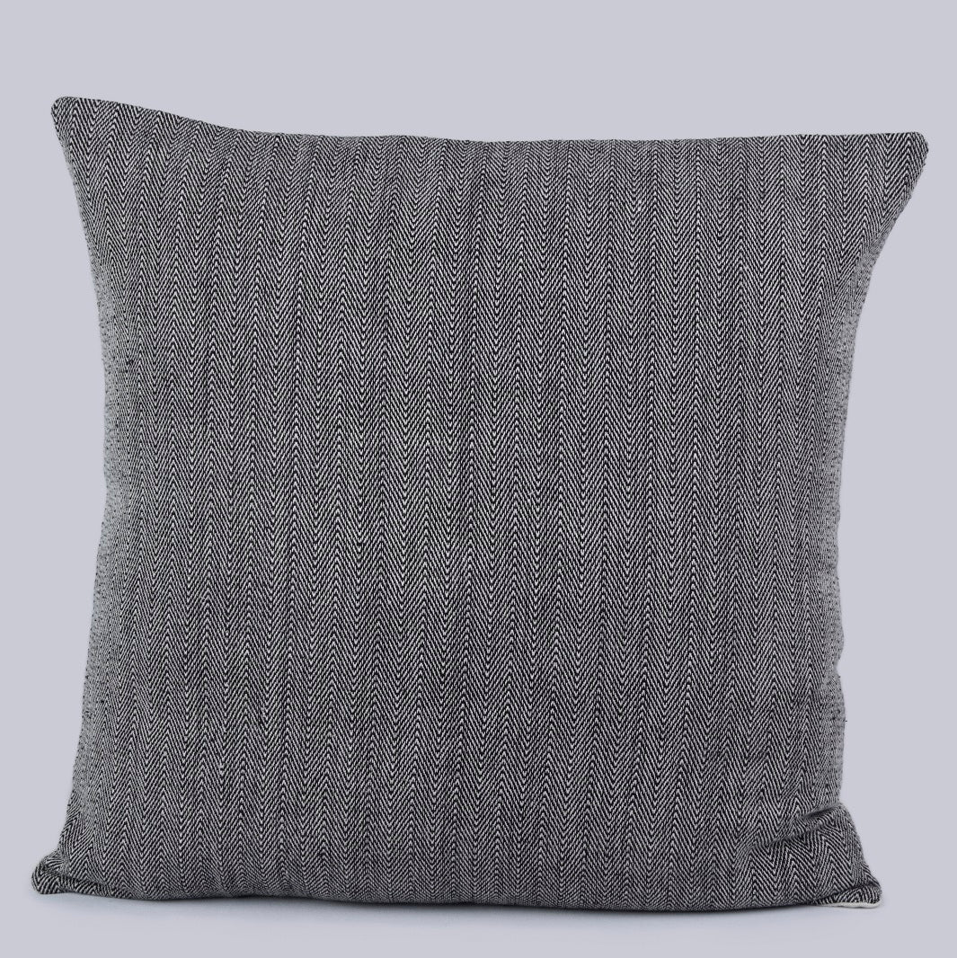 20" x 20" Zig Zag Woven Throw Pillow Cover | Nepal