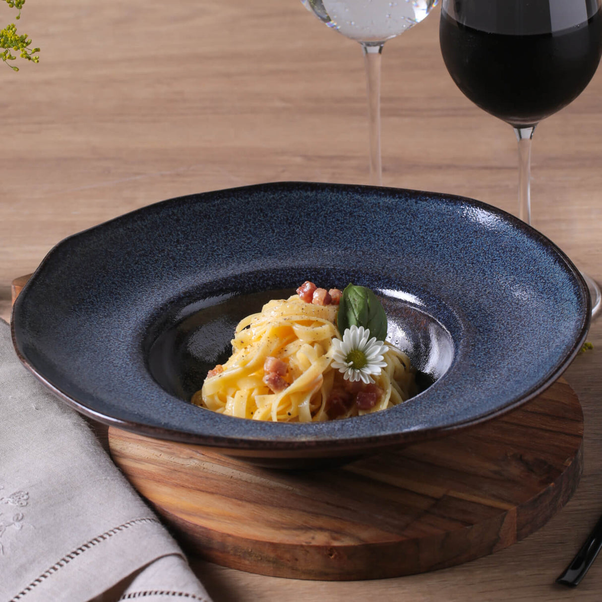 Deep Rim Plate Set of 4
