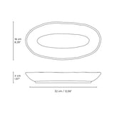Deep Oval Platter Set of 4