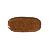 Shallow Organic Oval Platter Small Set of 4