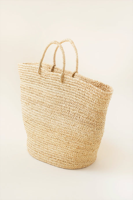 Braided Raffia Bag - Sumiye Co