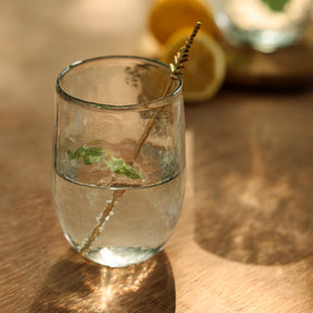 Pebbled Medium Glasses - Set of 4 (12oz) - Sumiye Co