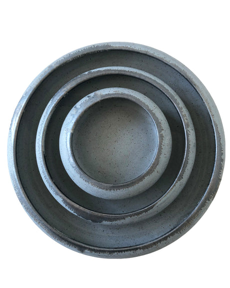 Luna Crescent Plates | Farmhouse Style Stoneware Clay - Sumiye Co