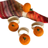 Pumpkin Napkin Ring  – Table Decor Colombia