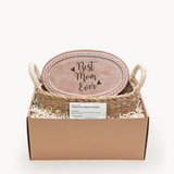 Bread Warmer & Basket - Mom Oval-0