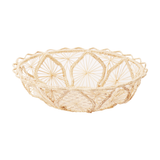 Spades Woven Bread Basket - Natural