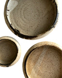 Luna Crescent Plates | Farmhouse Style Stoneware Clay - Sumiye Co